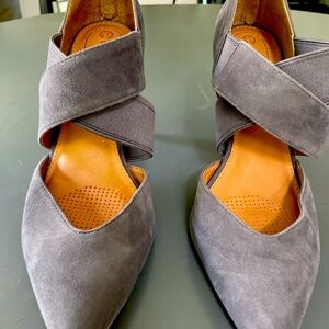 Corso Como genuine suede leather heels. NWOT